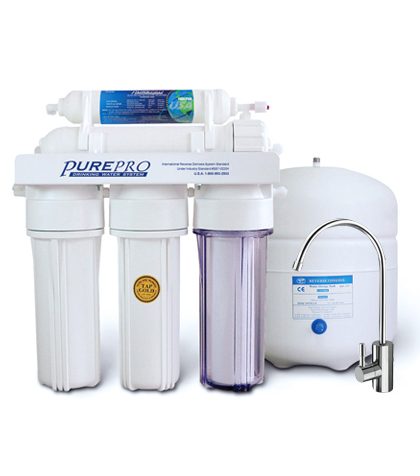 PurePro RO105 fordított ozmózis rendszerű vízszűrő berendezés