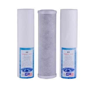RO-Traditional víztisztító szűrőbetét készlet-3, 10"